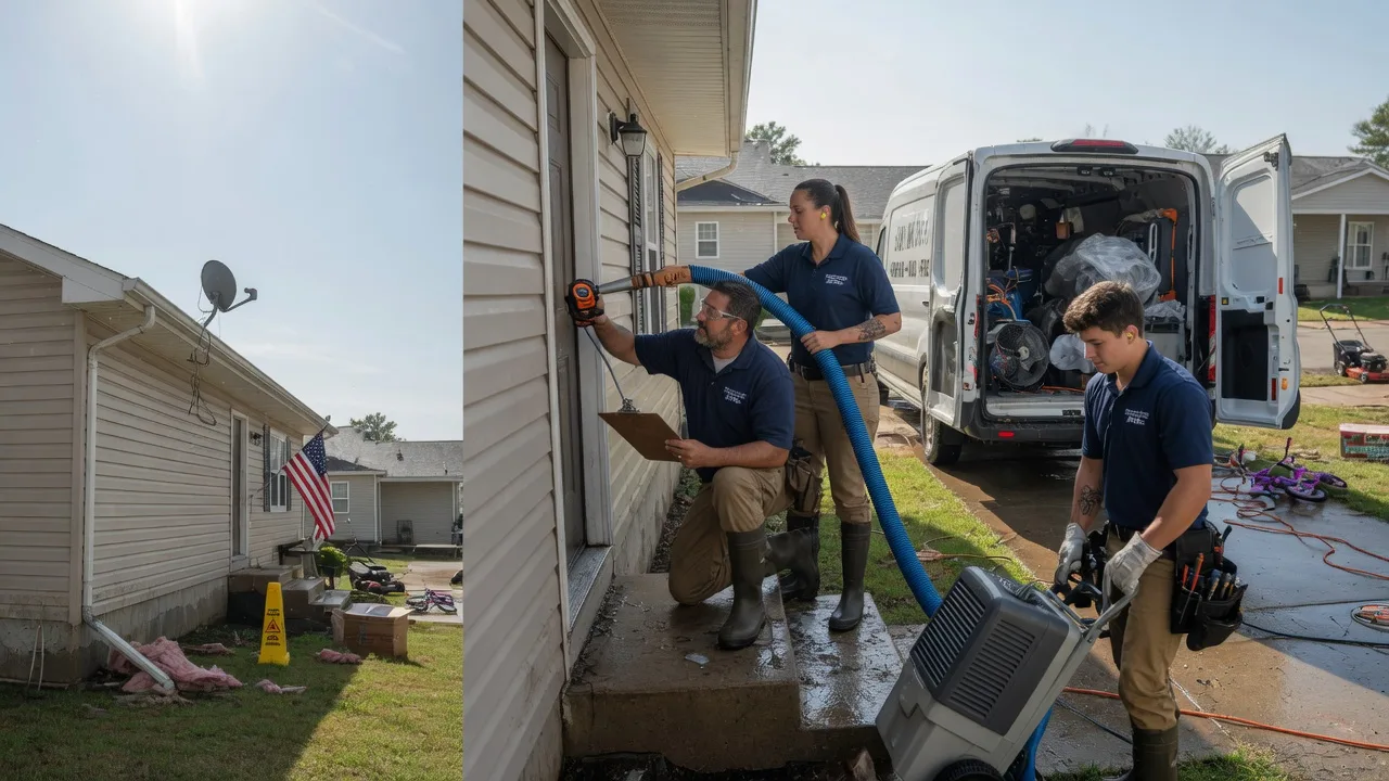 Ceiling Water Damage Restoration in Tekoa, WA near me